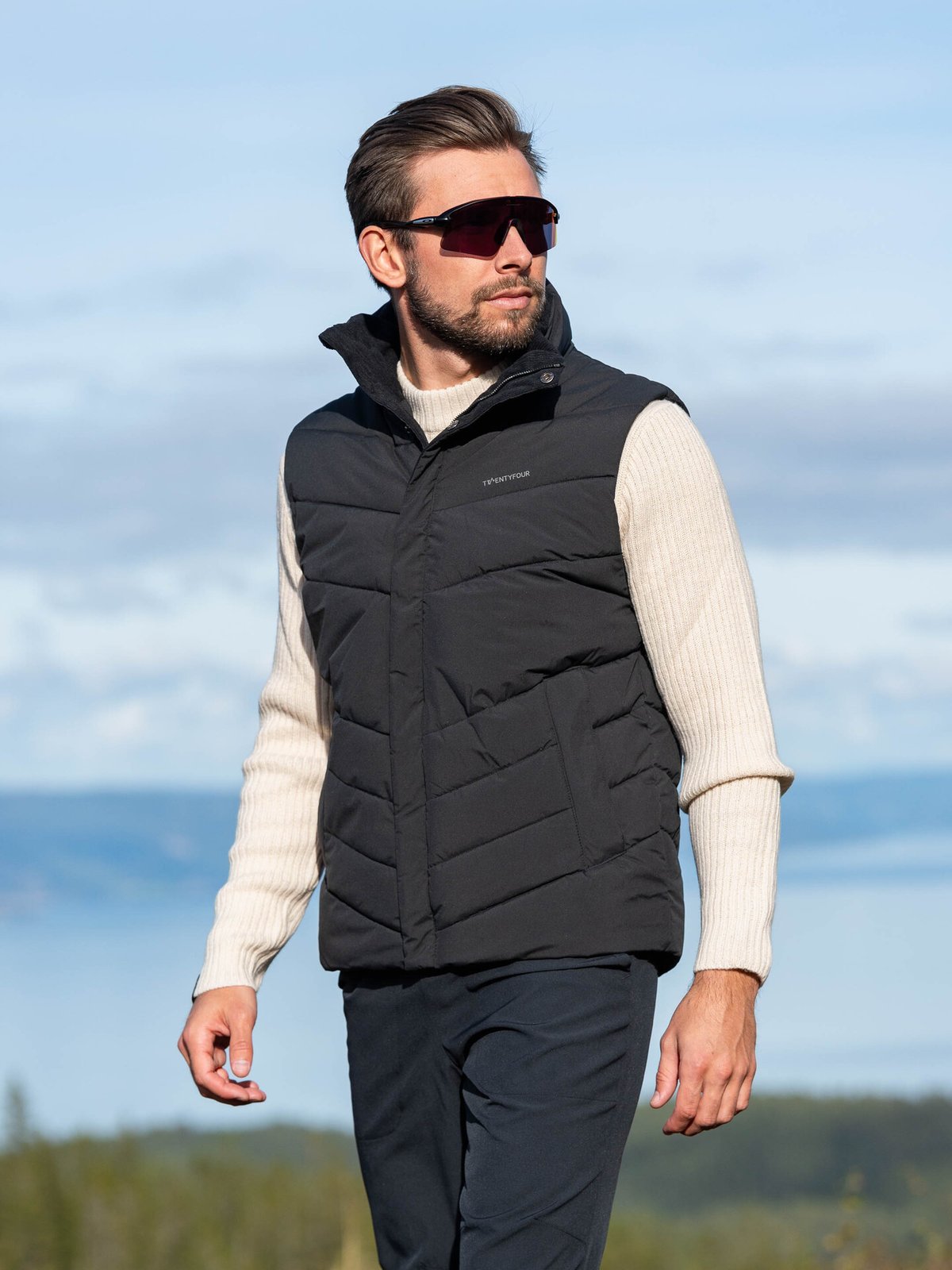 Twentyfour Aurora Thermal Vest Sort