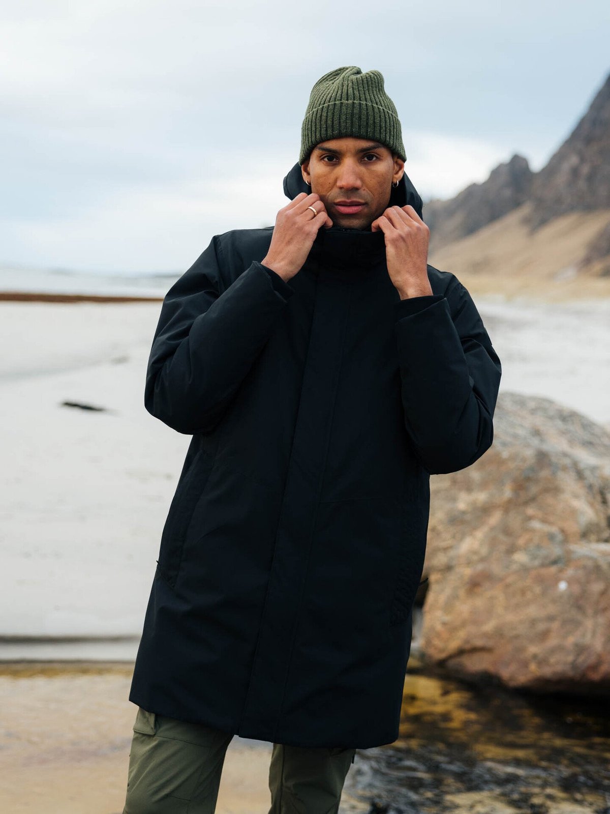 Twentyfour Aurora Warm Parkas Sort