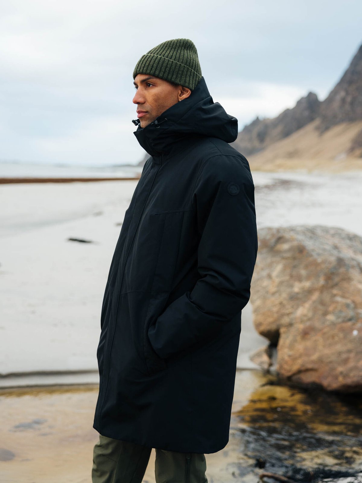 Twentyfour Aurora Warm Parkas Sort