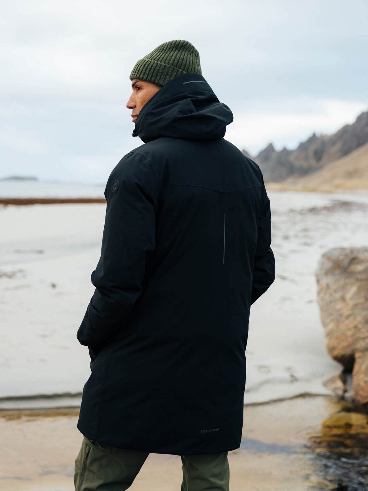 Twentyfour Aurora Warm Parkas Sort