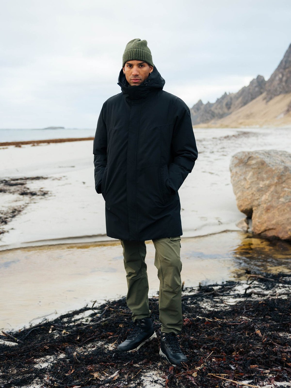 Twentyfour Aurora Warm Parkas Sort