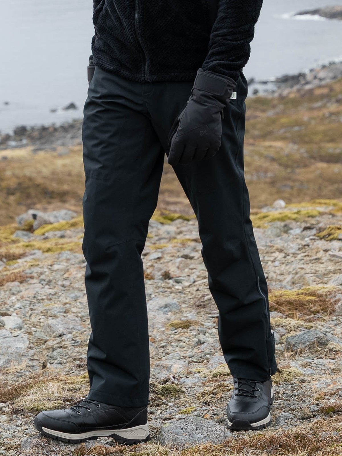 Twentyfour Aurora 3-Lags Skallbukse Sort