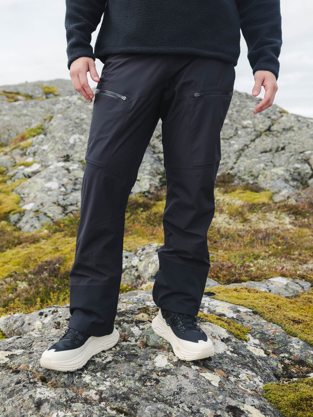 Twentyfour Aurora 3-Lags Skallbukse Sort
