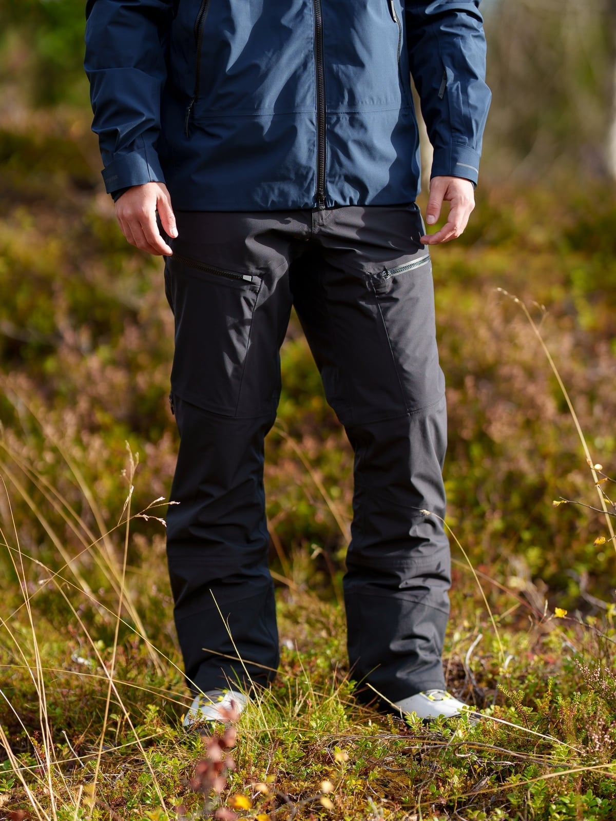 Twentyfour Aurora 3-Lags Skallbukse Sort