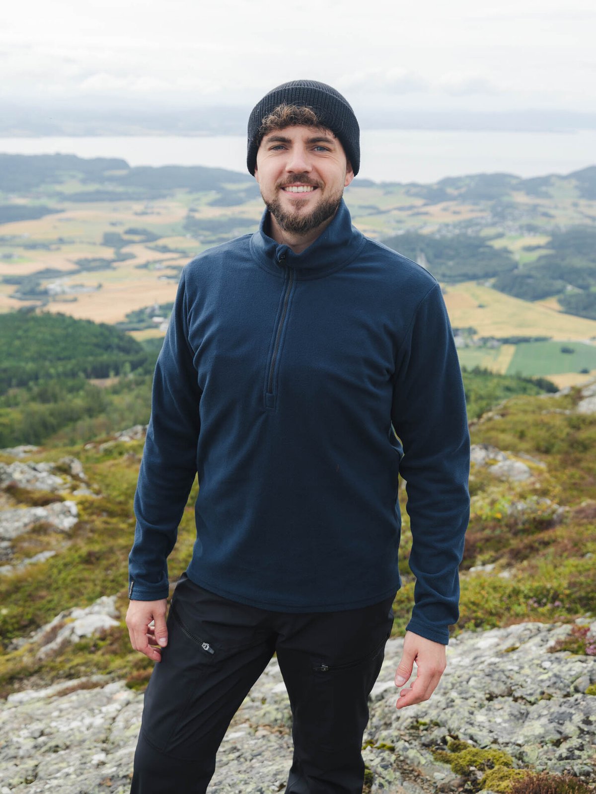 Twentyfour Aurora Half Zip Fleece Marine