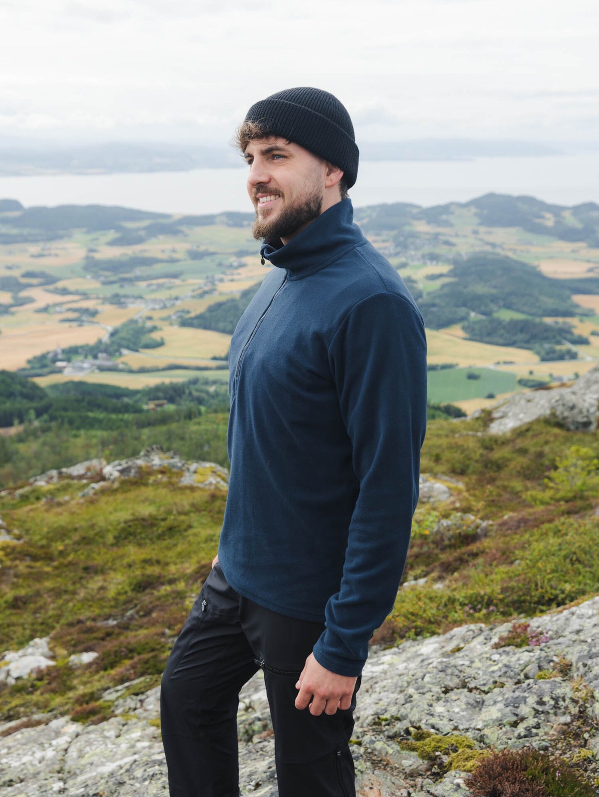 Twentyfour Aurora Half Zip Fleece Marine