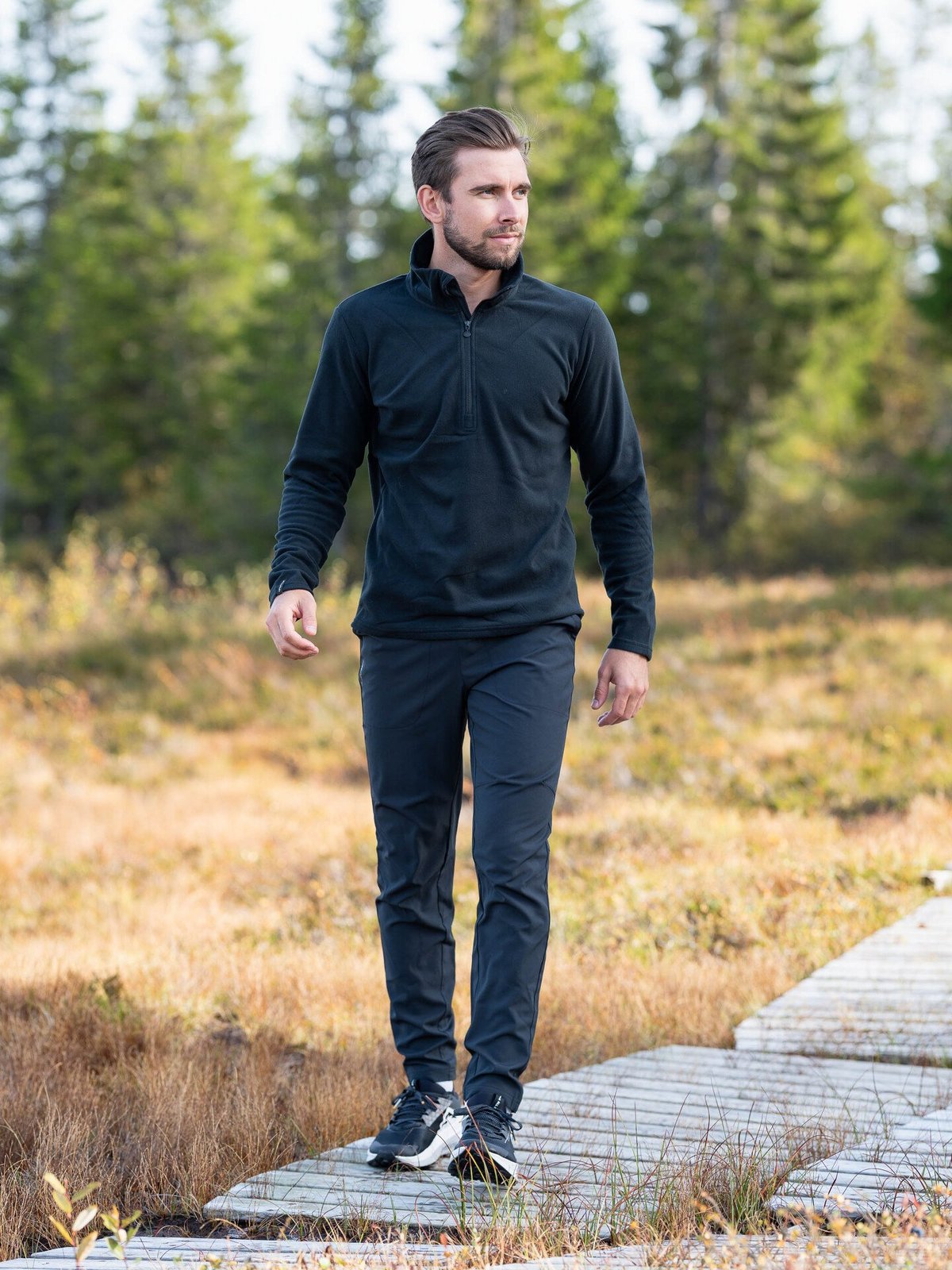 Twentyfour Aurora Half Zip Fleece Sort