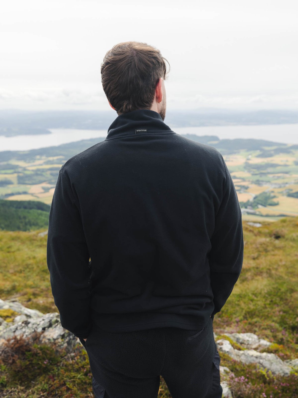Twentyfour Aurora Half Zip Fleece Sort