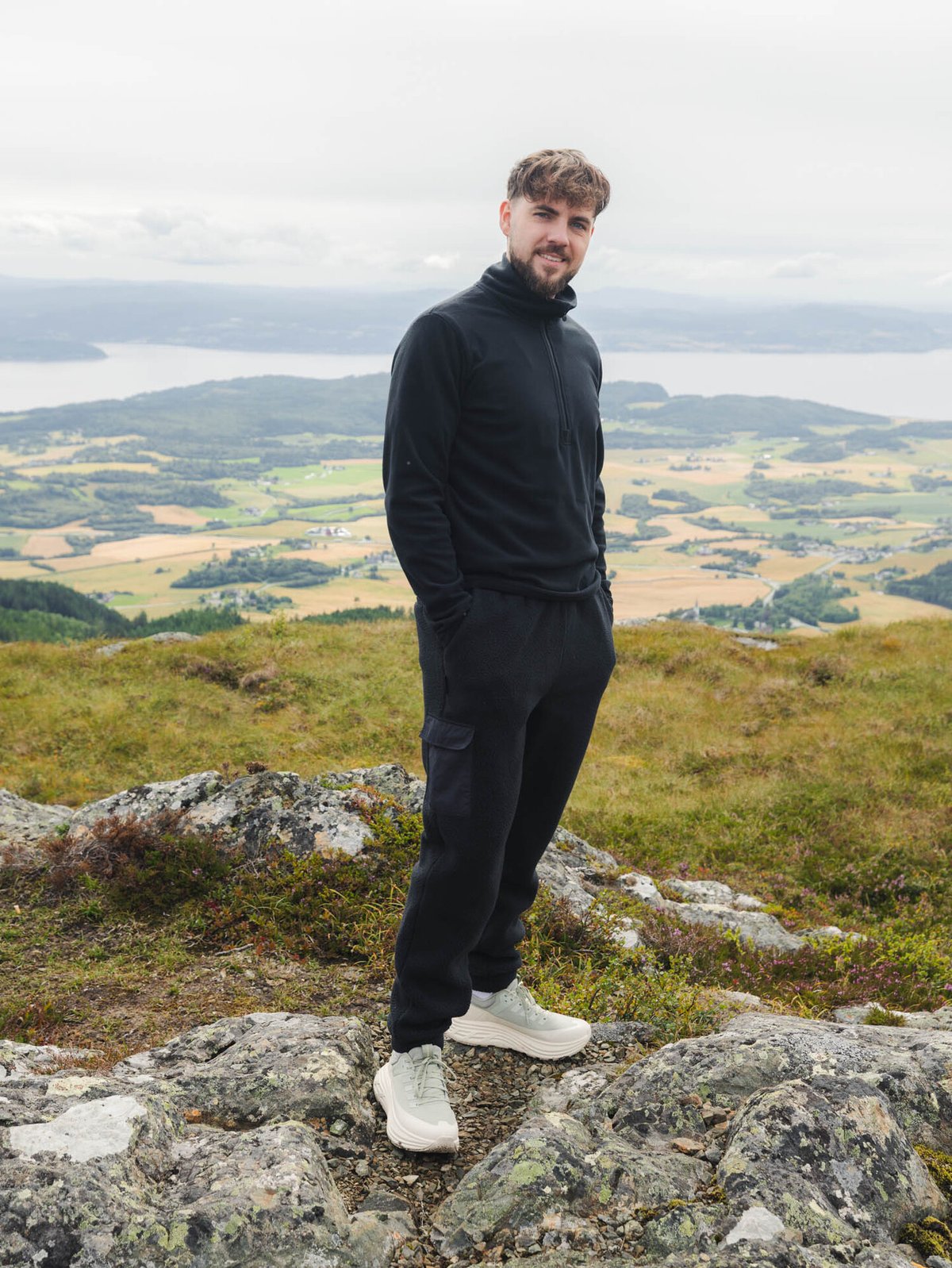 Twentyfour Aurora Half Zip Fleece Sort