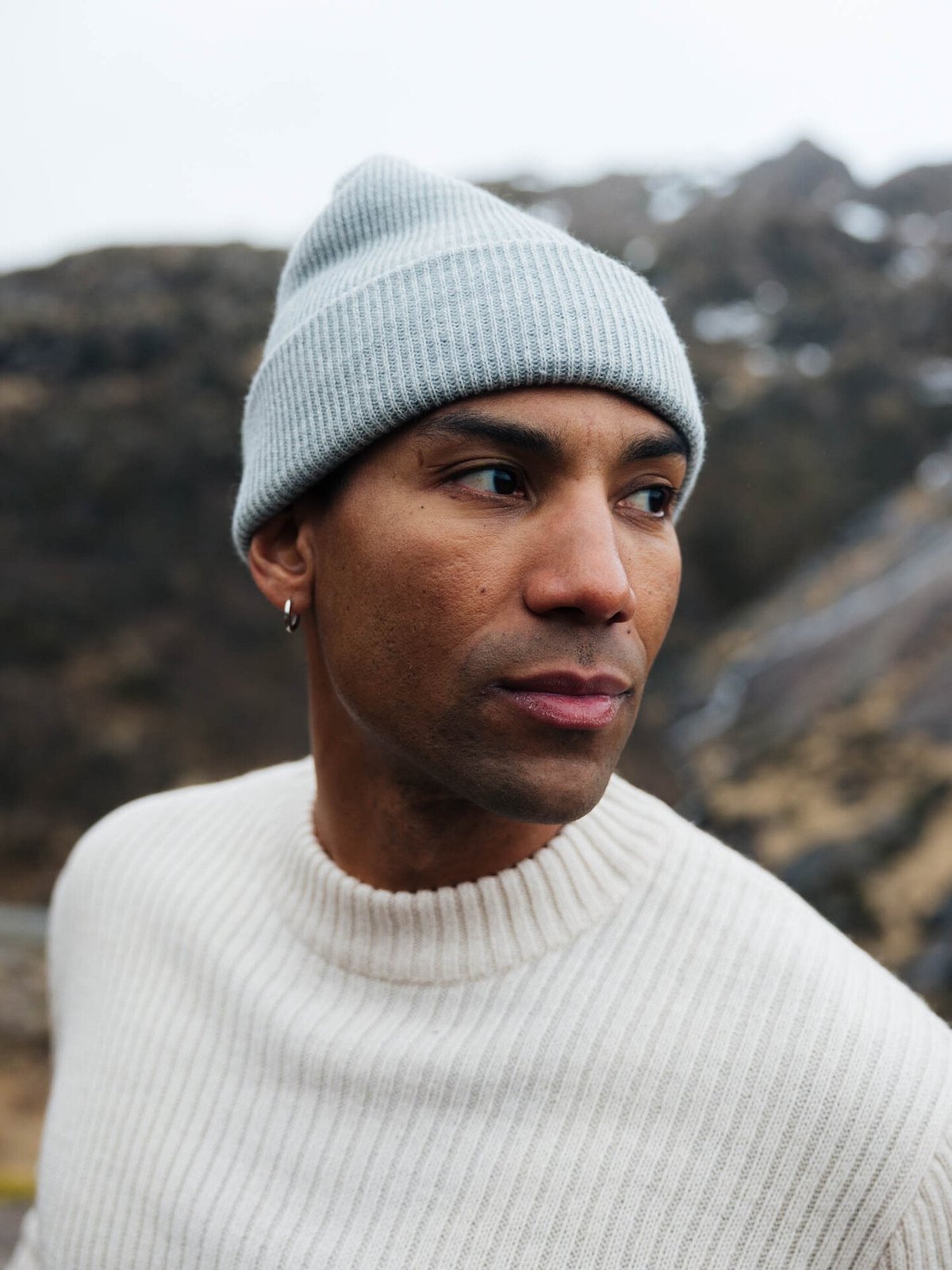 Twentyfour Aurora Rib Lue Varm Grå