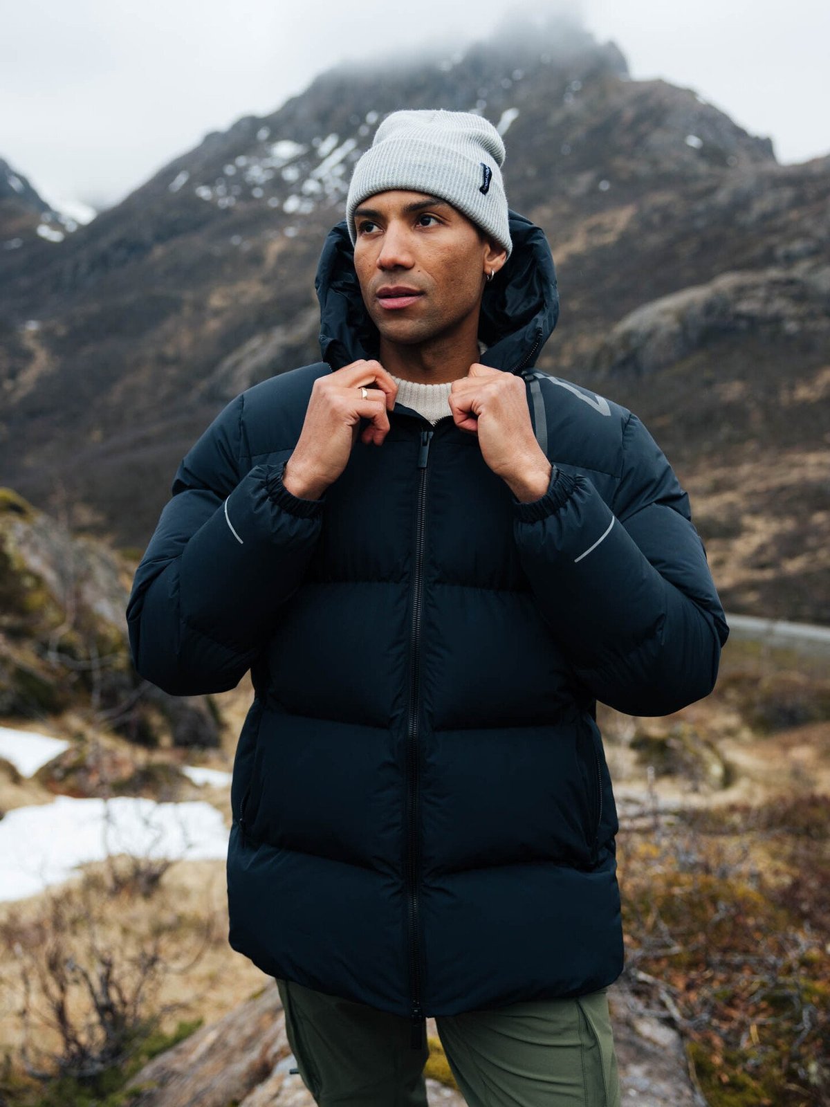 Twentyfour Aurora Rib Lue Varm Grå