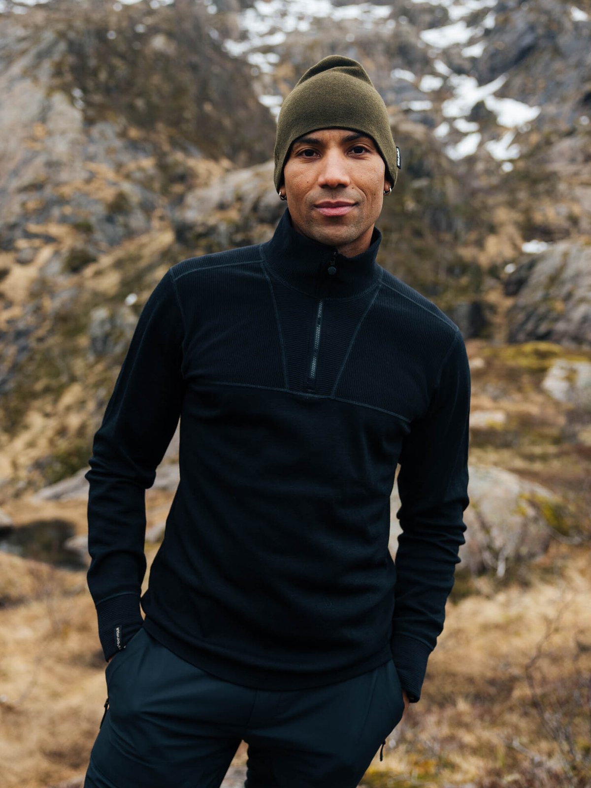 Twentyfour Aurora Basic Lue Mørk Oliven