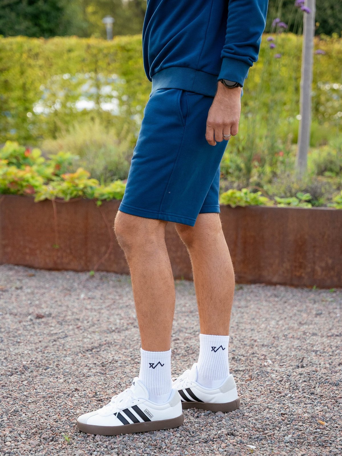 Twentyfour Mode Polo Shorts Mørk Blå