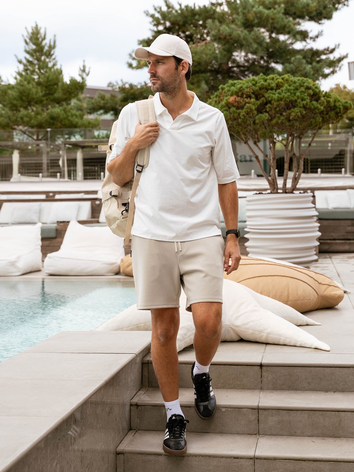 Twentyfour Venture Soft Shorts Varm Grå