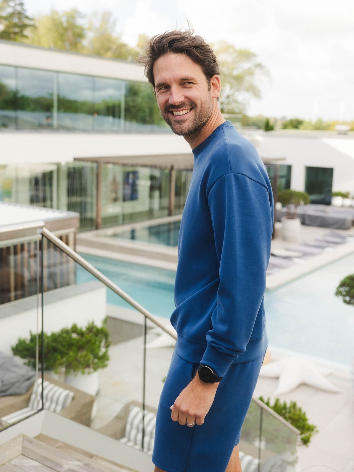 Twentyfour Venture Soft Sweater Mørk Blå