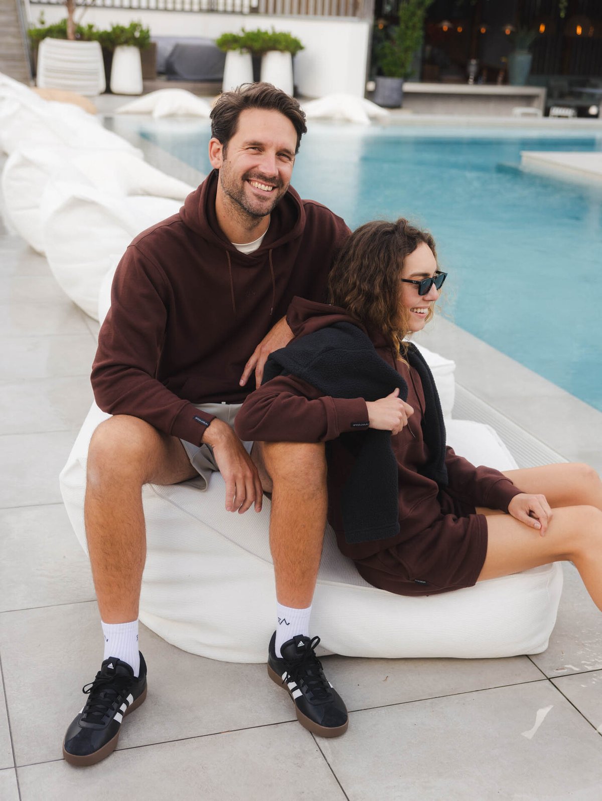 Twentyfour & Art Hoodie U Brun