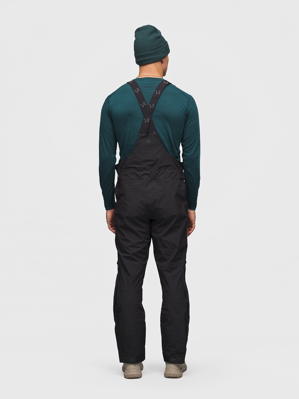 Twentyfour Aurora 3-Lags Bib Skallbukse Sort