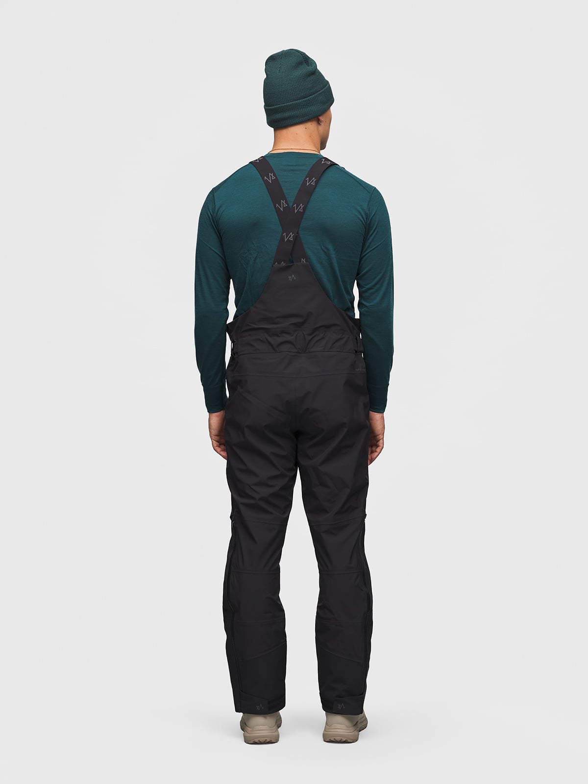 Twentyfour Aurora 3-Lags Bib Skallbukse Sort
