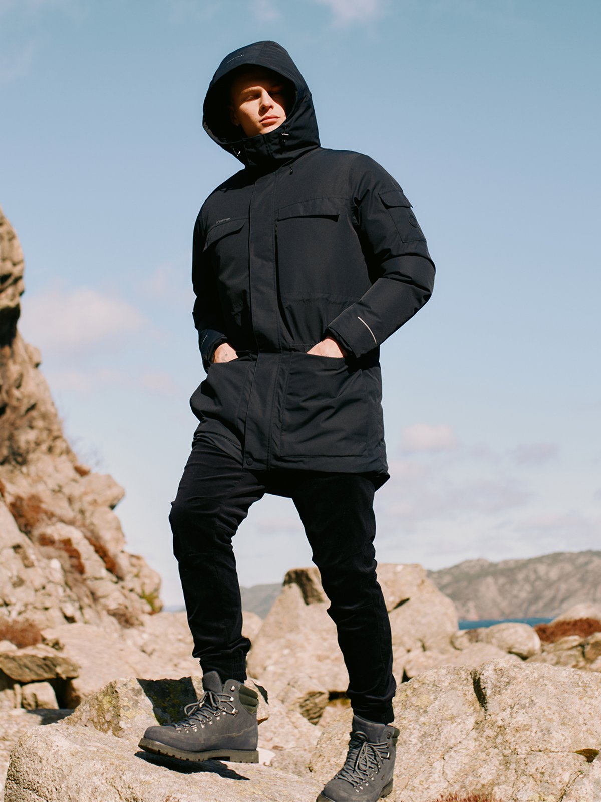 Twentyfour Aurora Arlo Parka Sort