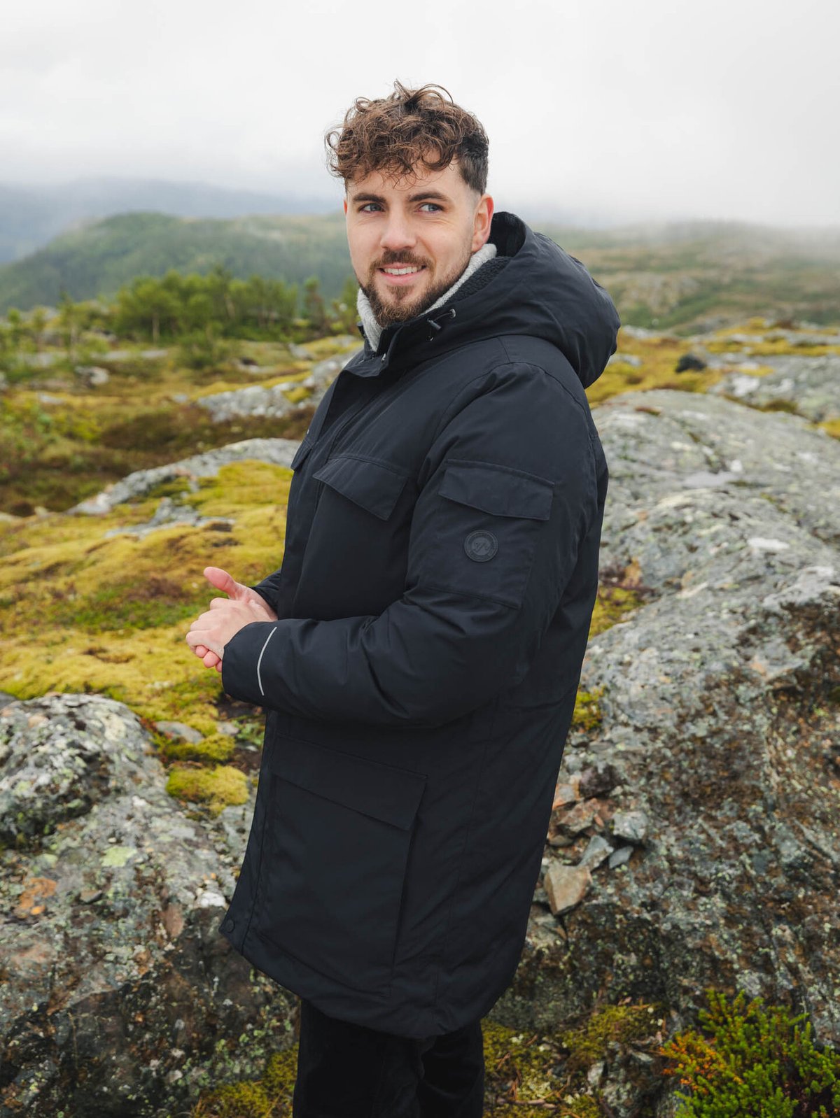 Twentyfour Aurora Arlo Parka Sort