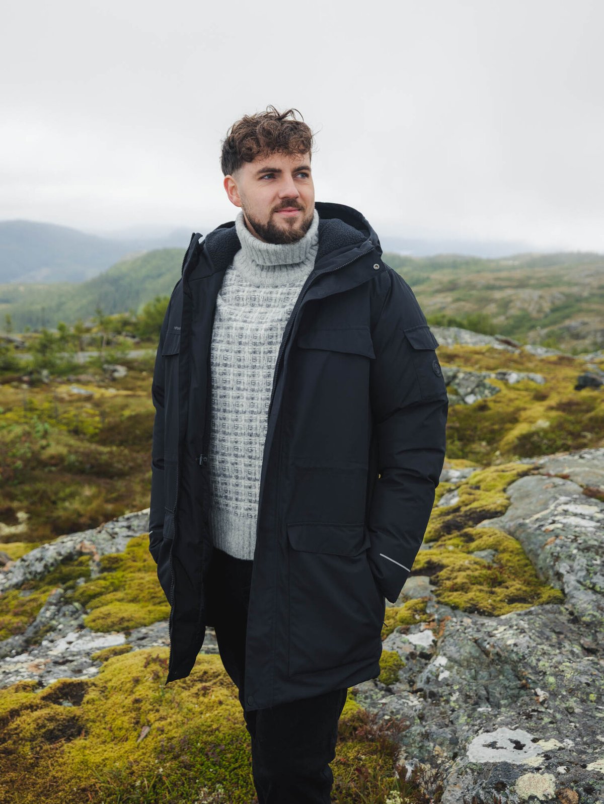 Twentyfour Aurora Arlo Parka Sort