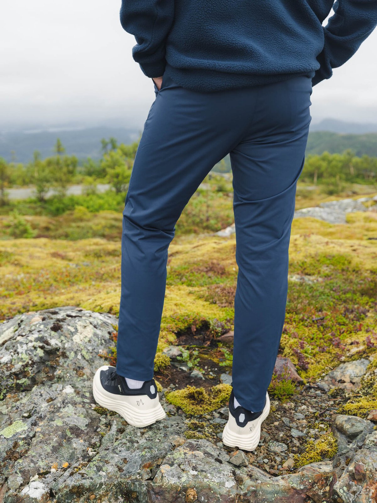 Twentyfour Mode Twill Pants Marine