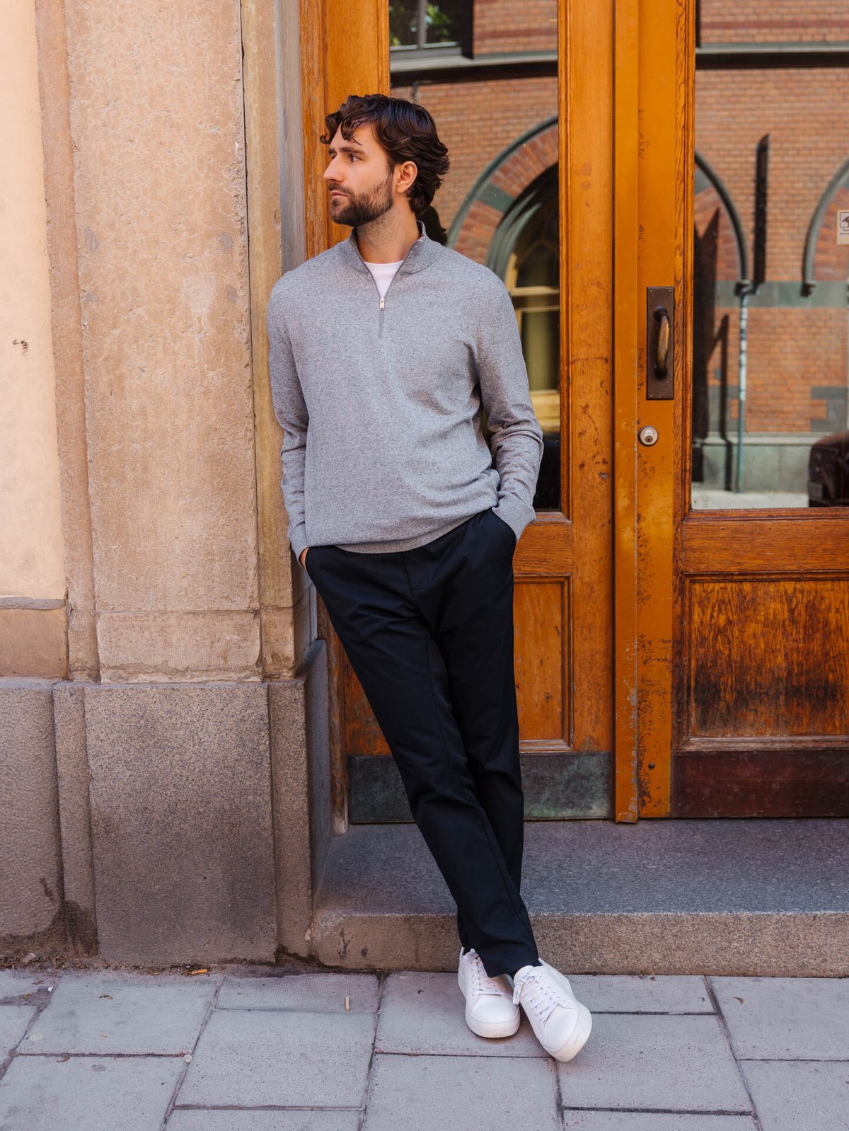 Twentyfour Mode Twill Pants Sort