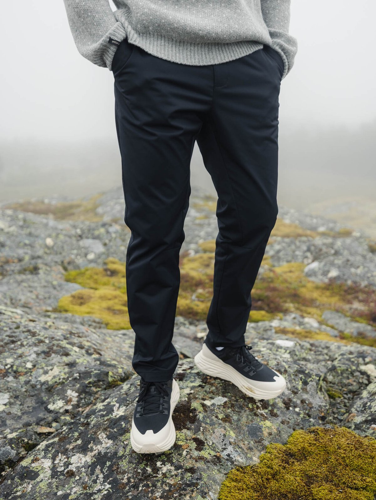 Twentyfour Mode Twill Pants Sort