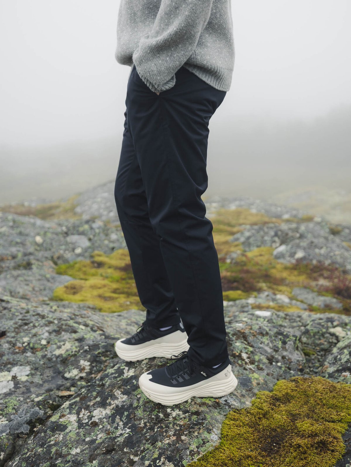 Twentyfour Mode Twill Pants Sort