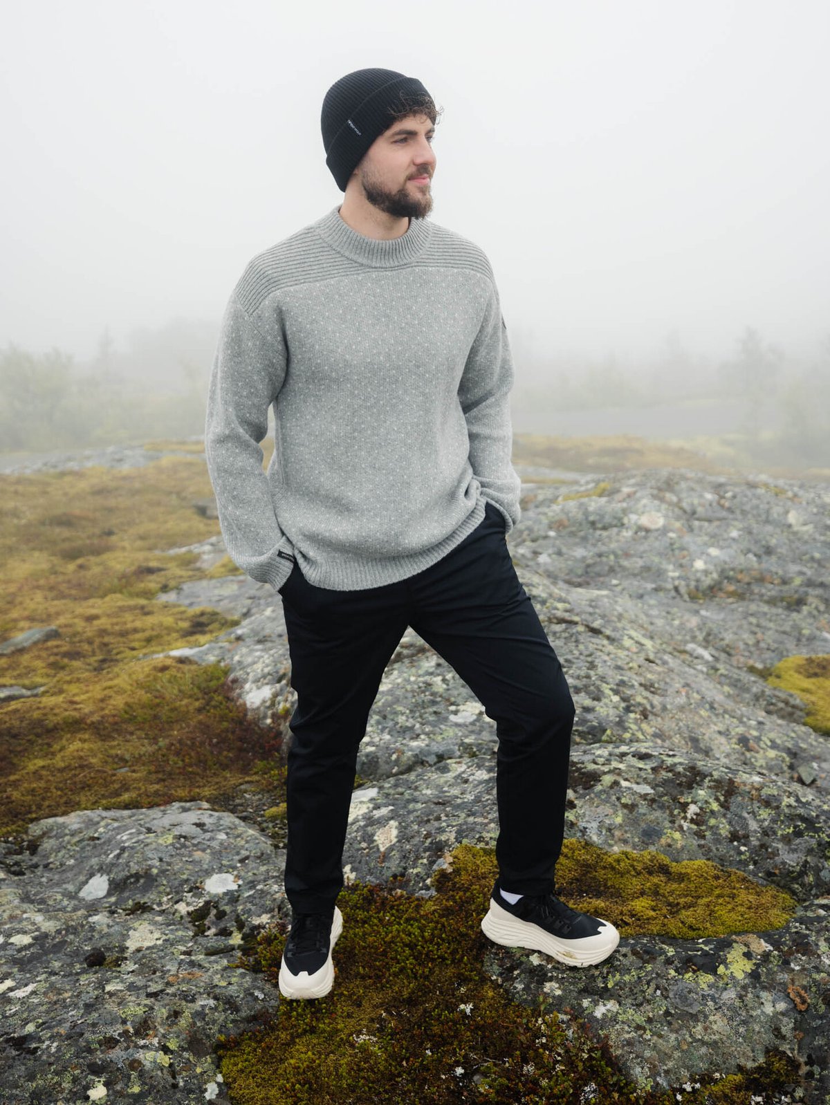 Twentyfour Mode Twill Pants Sort
