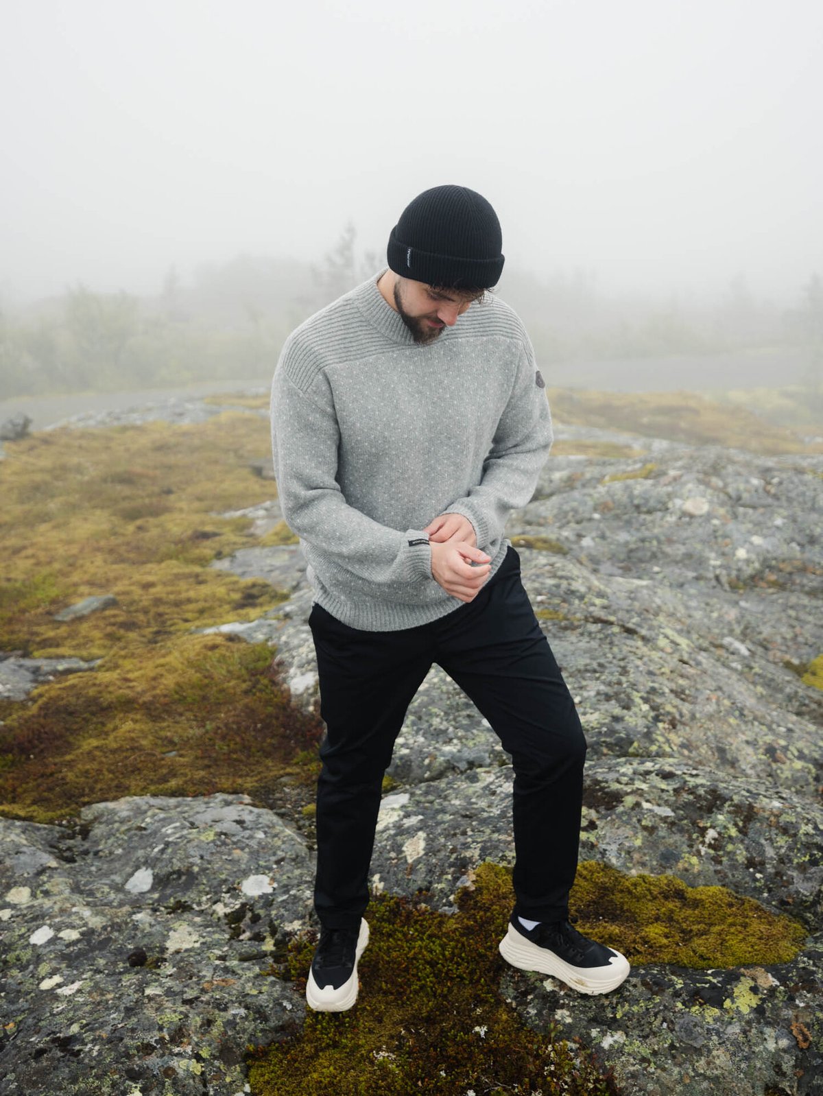 Twentyfour Mode Twill Pants Sort