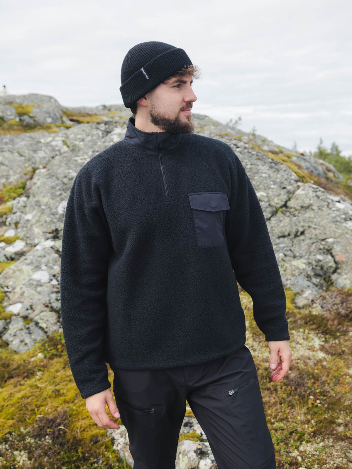 Twentyfour Mode Zac Half Zip Fleece Sort