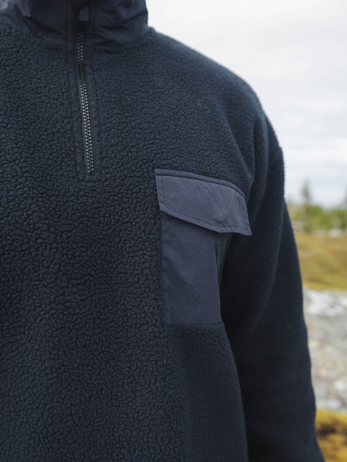 Twentyfour Mode Zac Half Zip Fleece Sort
