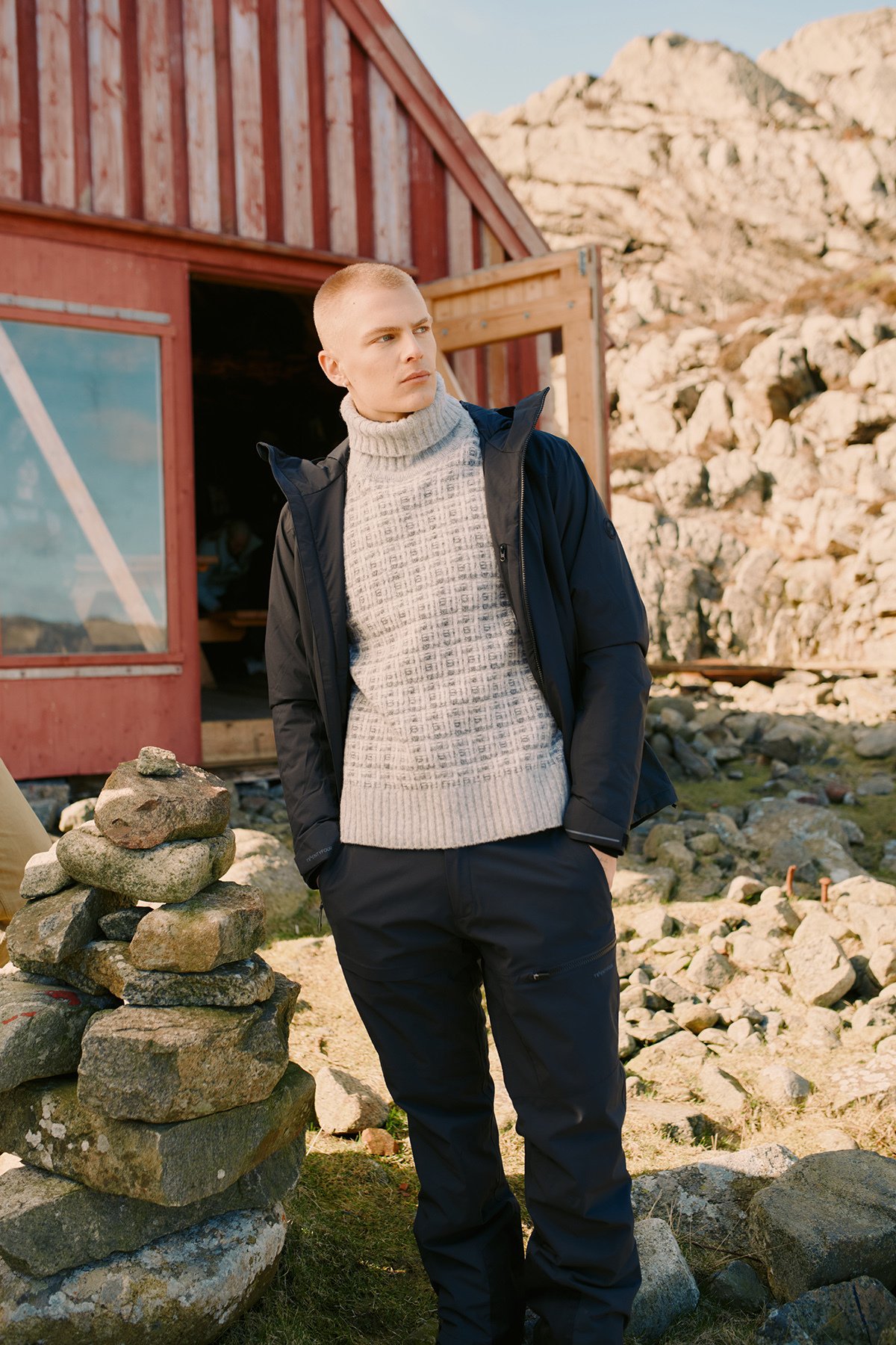 Twentyfour Aurora Arctic Ullgenser Hvit
