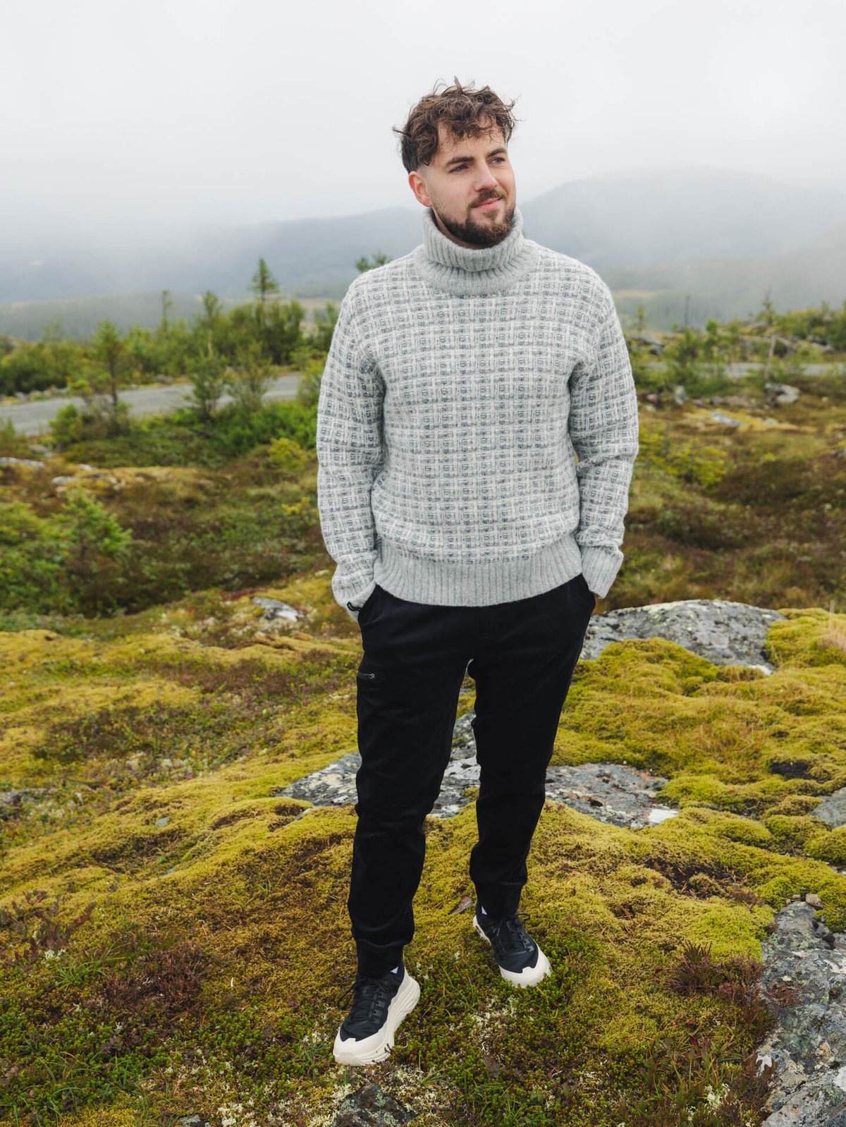Twentyfour Aurora Arctic Ullgenser Grå