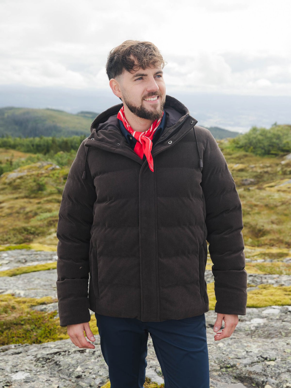 Twentyfour Legacy Clomax Cord Jakke Mørk brun