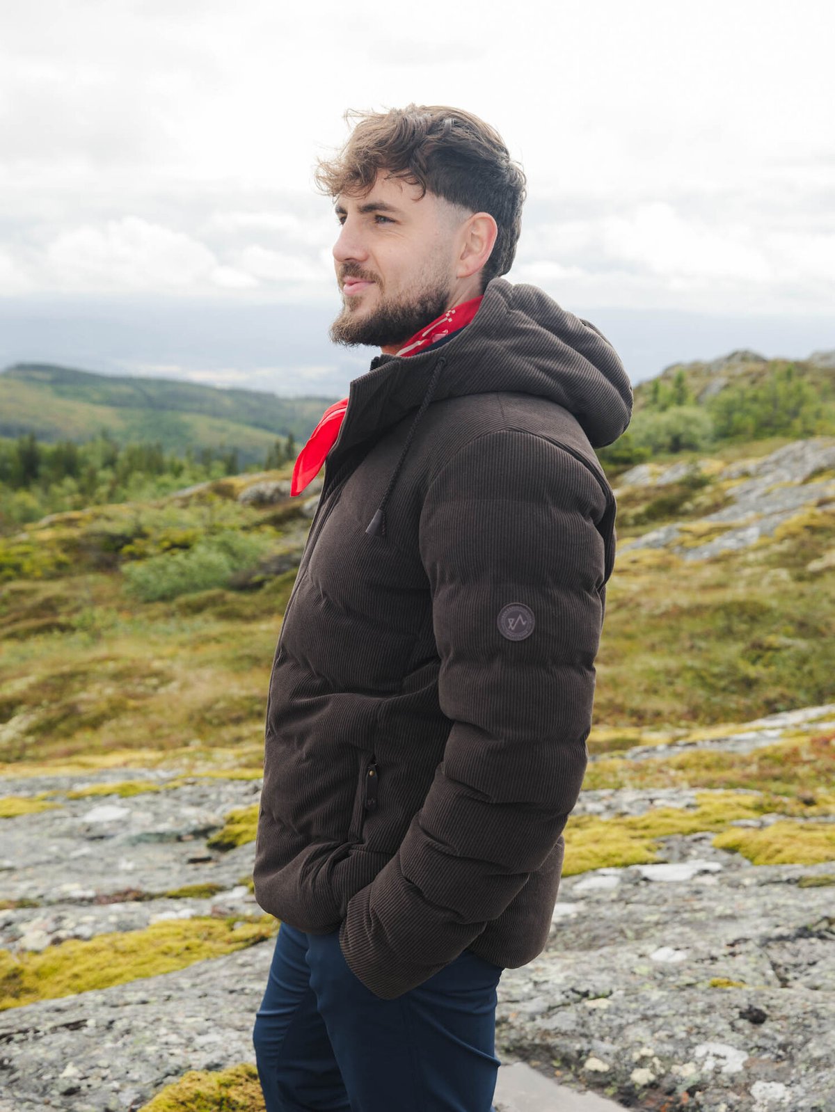 Twentyfour Legacy Clomax Cord Jakke Mørk brun