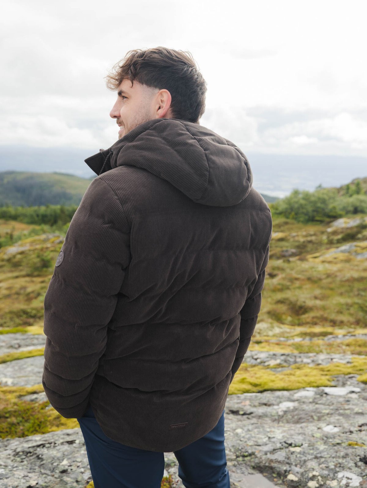 Twentyfour Legacy Clomax Cord Jakke Mørk brun
