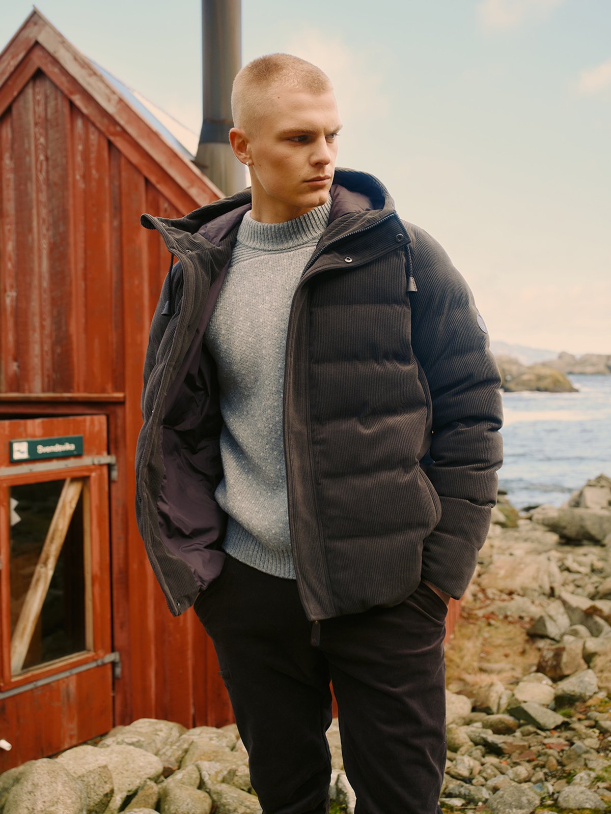 Twentyfour Legacy Clomax Cord Jakke Mørk brun