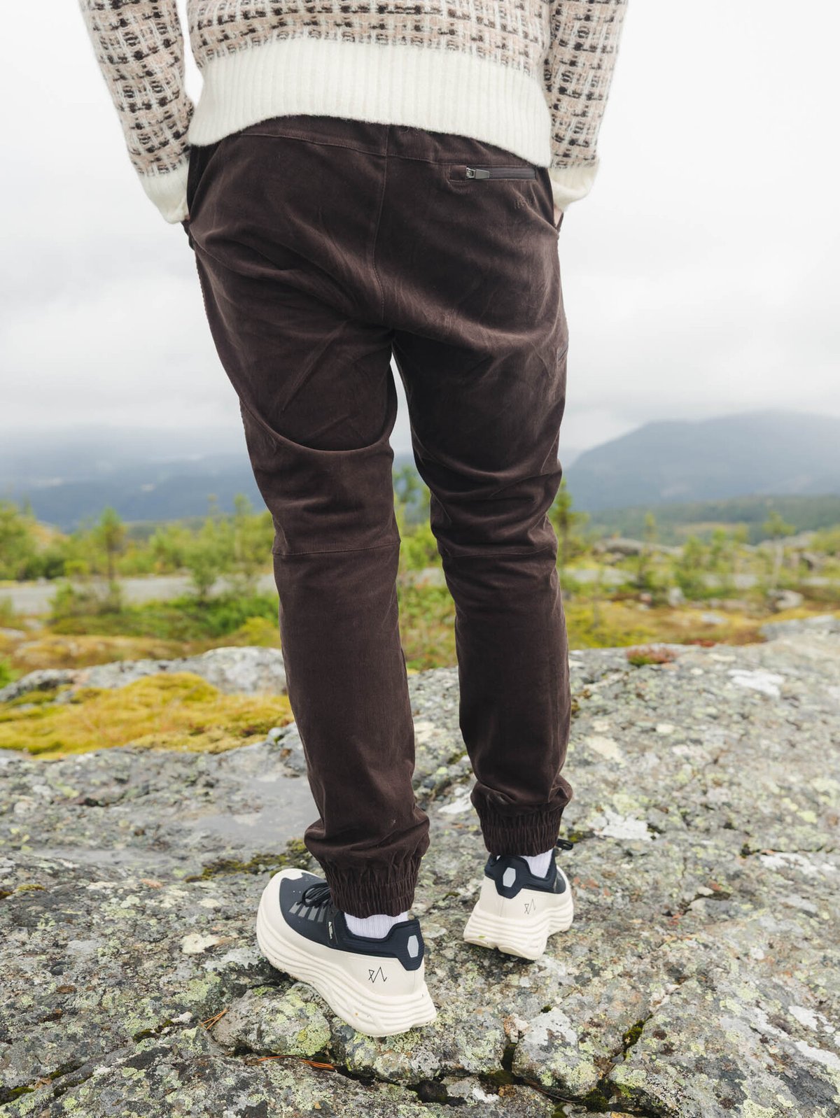 Twentyfour Aurora Cordbukse Mørk brun