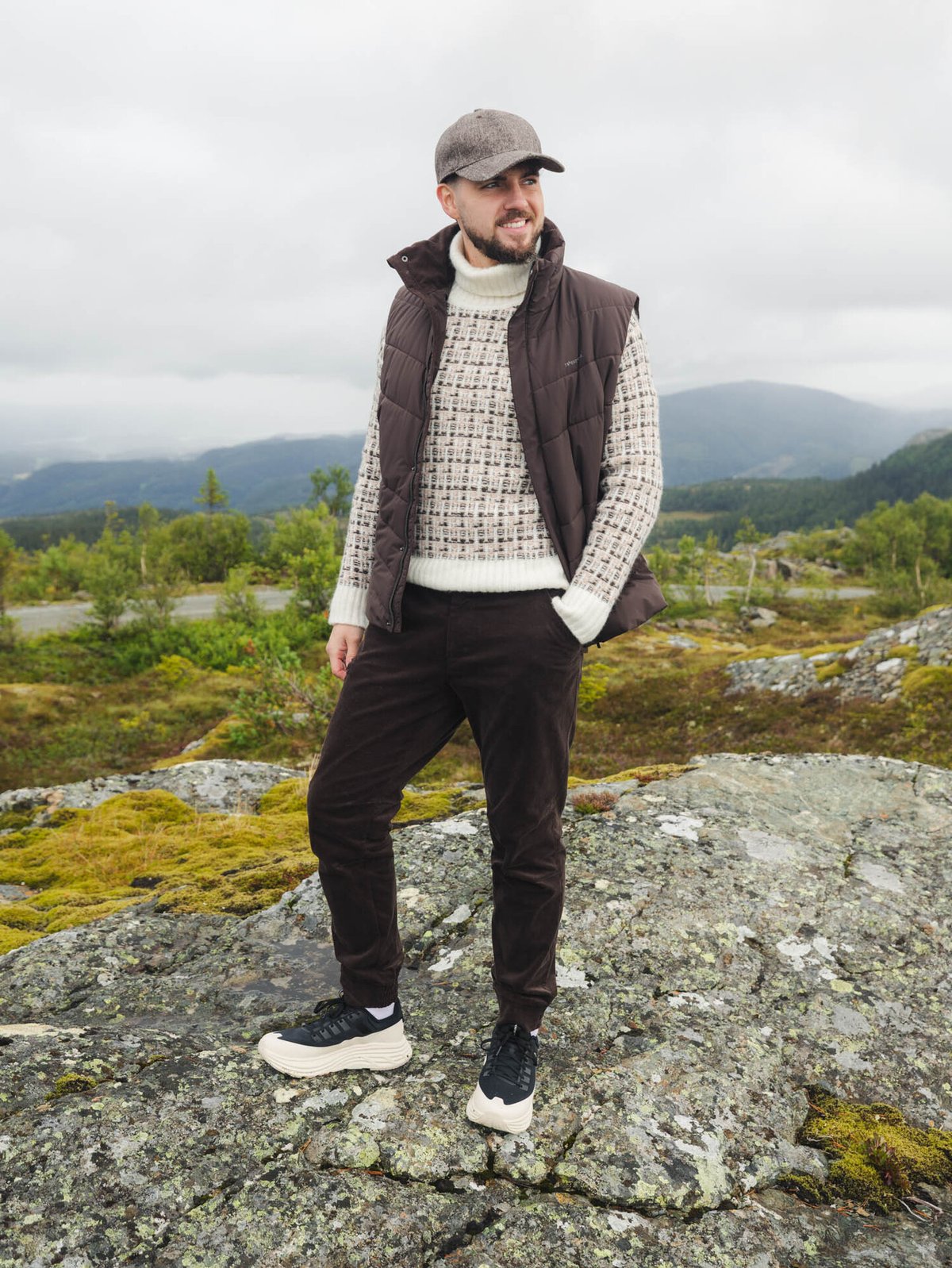 Twentyfour Aurora Cordbukse Mørk brun