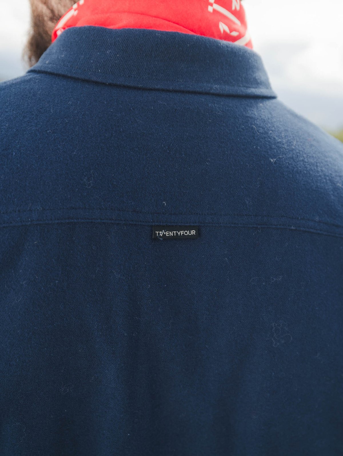Twentyfour Aurora Flannel Skjorte Blå