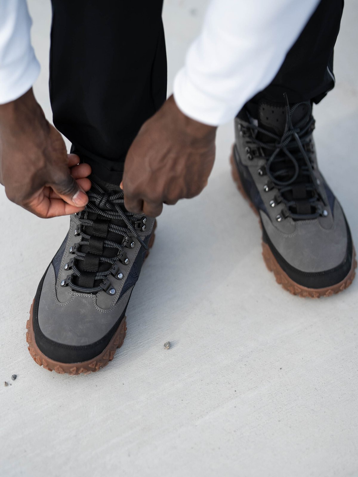 Timberland GreenStride™ Motion 6 Mid Lace-Up Waterproof Hiking Boot Grey Nubuck