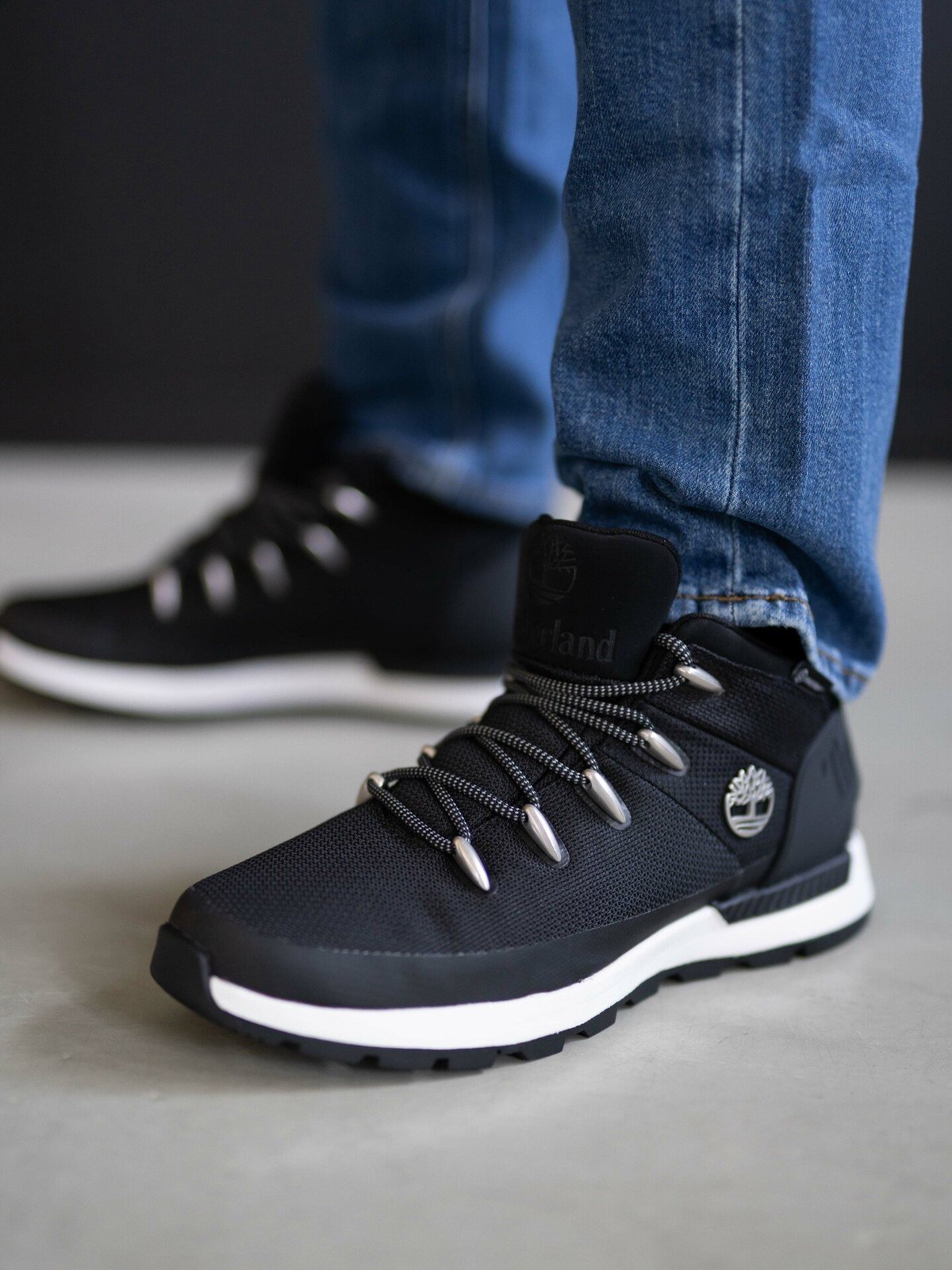 Timberland Sprint Trekker Mid Fab WaterProof Black