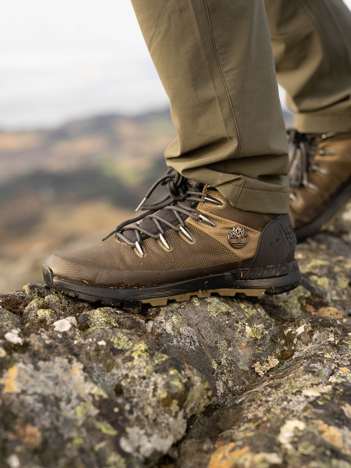 Timberland Sprint Trekker Mid Fab WaterProof Green