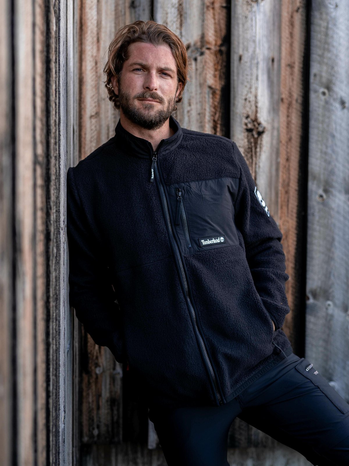 Timberland Outdoor Archive High Pile Fleece Jacket Black