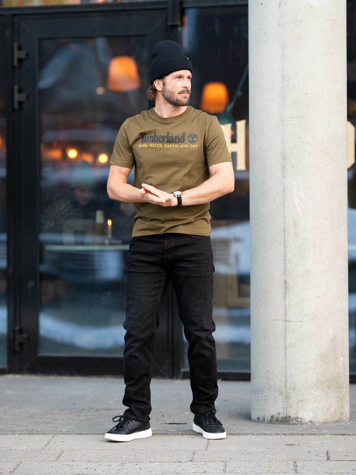 Timberland Short Sleeve Front Graphic Tee Grønn