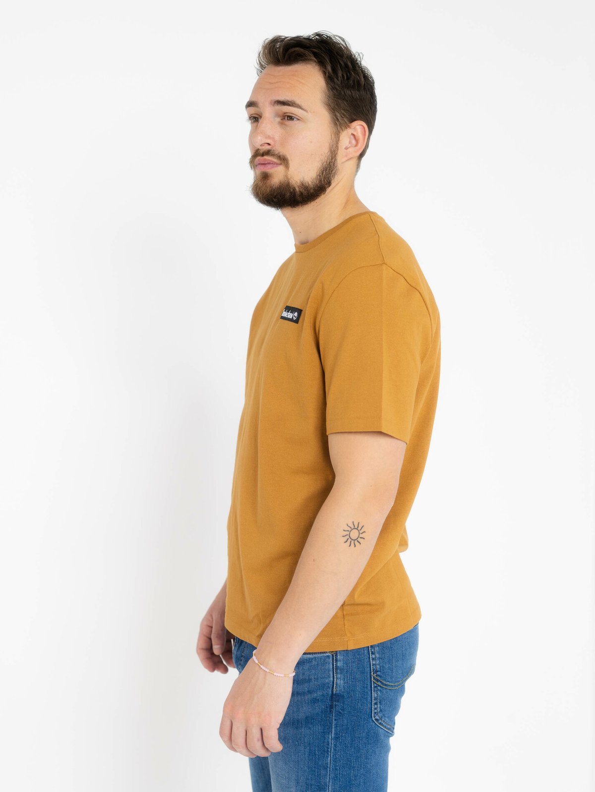 Timberland Woven Badge Tee Wheat Boot