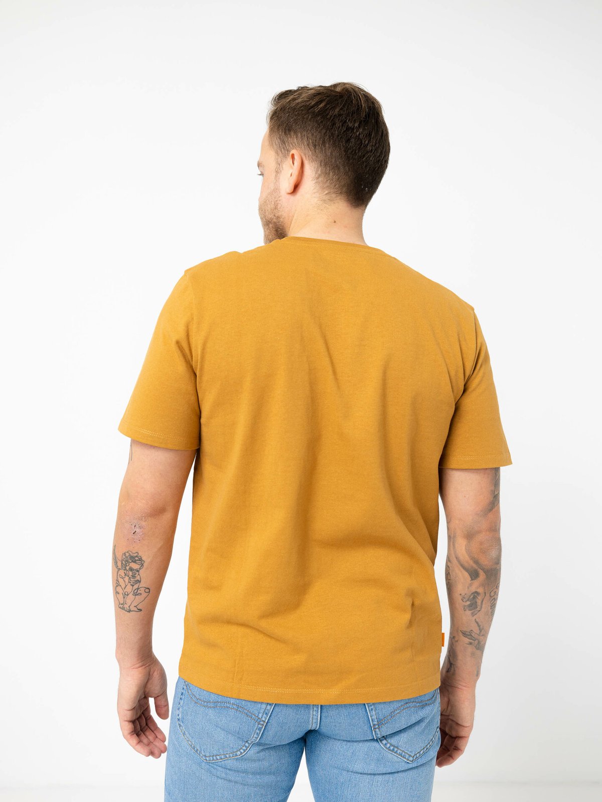 Timberland Woven Badge Tee Wheat Boot