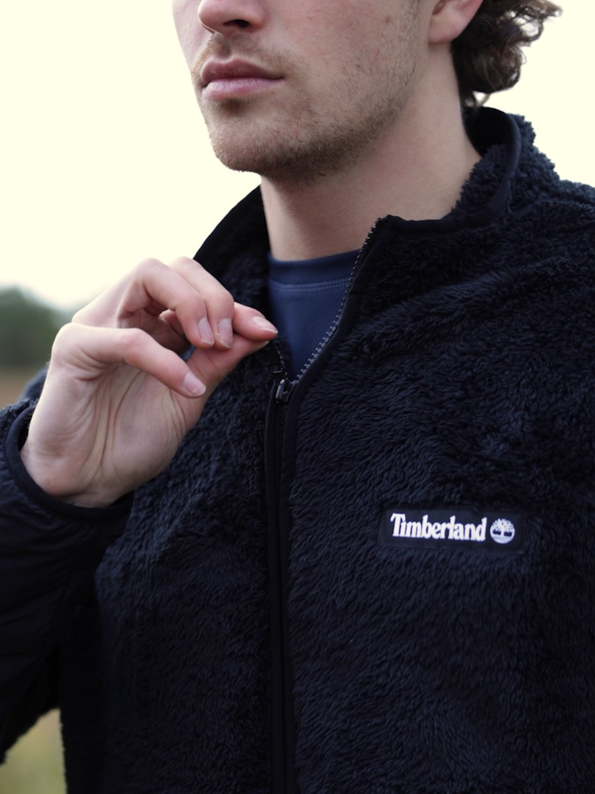 Timberland High Pile Fleece Jacket Black